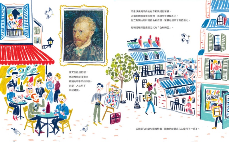 從經典名畫認識藝術家：追尋自我的梵谷